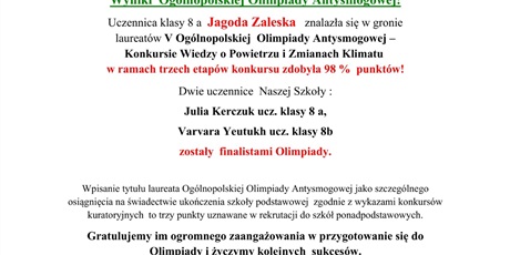 Ogólnopolska Olimpiada Antysmogowa