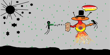 Powiększ grafikę: 🏆Wyniki konkursu grafiki komputerowej pt. „Strażnik Internetu”🏆