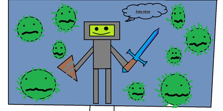 Powiększ grafikę: 🏆Wyniki konkursu grafiki komputerowej pt. „Strażnik Internetu”🏆