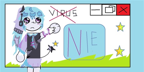 Powiększ grafikę: 🏆Wyniki konkursu grafiki komputerowej pt. „Strażnik Internetu”🏆