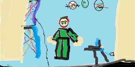 Powiększ grafikę: 🏆Wyniki konkursu grafiki komputerowej pt. „Strażnik Internetu”🏆