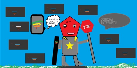 Powiększ grafikę: 🏆Wyniki konkursu grafiki komputerowej pt. „Strażnik Internetu”🏆