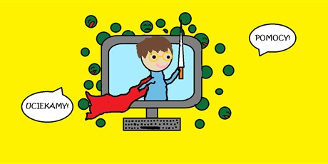 Powiększ grafikę: 🏆Wyniki konkursu grafiki komputerowej pt. „Strażnik Internetu”🏆