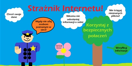 Powiększ grafikę: 🏆Wyniki konkursu grafiki komputerowej pt. „Strażnik Internetu”🏆