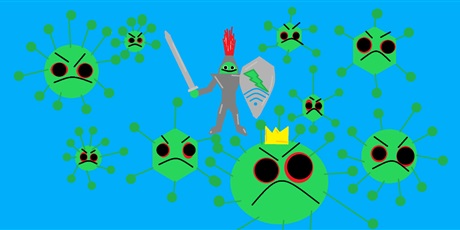 Powiększ grafikę: 🏆Wyniki konkursu grafiki komputerowej pt. „Strażnik Internetu”🏆